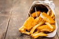 Fish and Chips Royalty Free Stock Photo