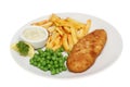 Fish and chips Royalty Free Stock Photo