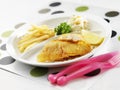 Fish and Chips Royalty Free Stock Photo