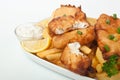 Fish and Chips with Mayonaise