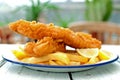 Fish and chips Royalty Free Stock Photo