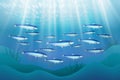 Fish Colony Ocean Realistic