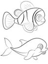 Fish Coloring Page