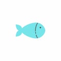 Fish concept line icon Royalty Free Stock Photo
