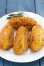 Fish croquettes Royalty Free Stock Photo