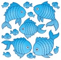 Fish drawings theme image 4