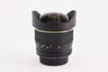 Fish eye lens Royalty Free Stock Photo