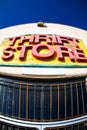 Fish Eye THRIFT STORE Royalty Free Stock Photo