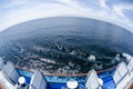 Fish Eye View of the Ocean Royalty Free Stock Photo