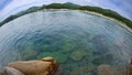 Fish-eye view of the Primorye Spokoynaya bay