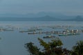 Fish farm on Taal Lake Royalty Free Stock Photo