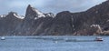 Fish farming in north Norway Royalty Free Stock Photo