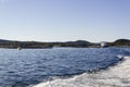 Fish farming in Norway sea Royalty Free Stock Photo