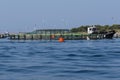 Sea fish farms at Vrgada Island Royalty Free Stock Photo