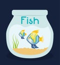 Fish figure design Royalty Free Stock Photo