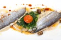 Fish fillet of sea bass