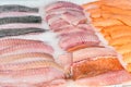Fish fillets for sale Royalty Free Stock Photo