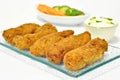 Fish fingers Royalty Free Stock Photo