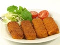 Fish fingers dish, Royalty Free Stock Photo