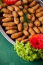 Fish fingers dish Royalty Free Stock Photo