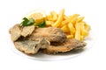 Fish fried Royalty Free Stock Photo