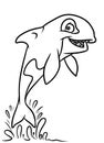 Fish grampus coloring pages