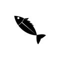 a fish icon. Element of market icon for mobile concept and web apps. Detailed a fish icon can be used for web and mobile. Premium Royalty Free Stock Photo