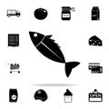 a fish icon. market icons universal set for web and mobile Royalty Free Stock Photo