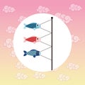 Fish japan culture design