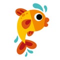 Fish Jumping Out Of Water Royalty Free Stock Photo