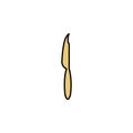 Fish knife colored icon. Can be used for web, logo, mobile app, UI, UX