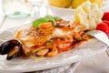 Fish lasagne