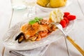 Fish lasagne