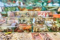 Live Seafood Market in Sai Kung, Hong Kong Royalty Free Stock Photo