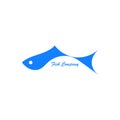 Fish logo design for company or restaurant