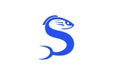 Fish Logo Initial S Letter Logotype