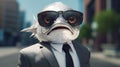 Fish Man: A Visual Puns And Frogcore Inspired Vray Tracing Portrait