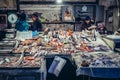 Fish market in Catania