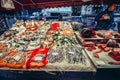Fish market in Catania