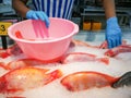 Fish market, Food