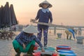 Fish market in Hoi An Royalty Free Stock Photo