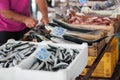 Fish market Royalty Free Stock Photo