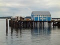 Fish market on a pier