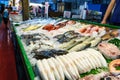 Fish Market at taiwan Royalty Free Stock Photo