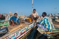 Fish market in Yemen