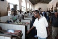 Fish market. Zanzibar Royalty Free Stock Photo