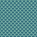 Fish, mermaid scale seamless pattern, reptile skin Royalty Free Stock Photo