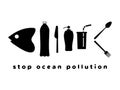 Fish microplastics problem