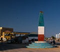 Fish monument in the center of Berbera Somalia Royalty Free Stock Photo