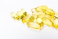 Fish oil capsule Royalty Free Stock Photo